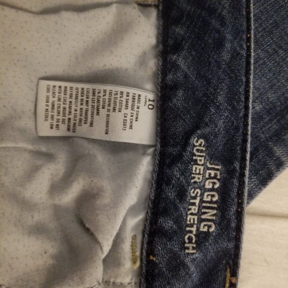 American Eagle Jegging Superstretch Sz 10 - Picture 3 of 3